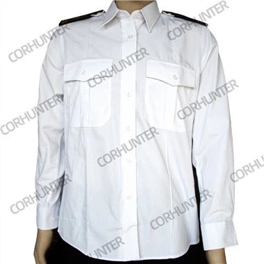 लंबी आस्तीन वाली सुरक्षा गार्ड शर्ट