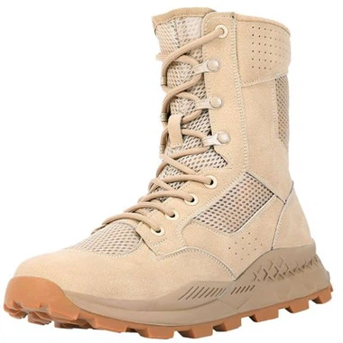 ग्रीष्मकालीन अल्ट्रा-लाइट शॉक-एब्जॉर्बिंग ब्रीथेबल मेश मेन्स फील्ड कॉम्बैट बूट्स